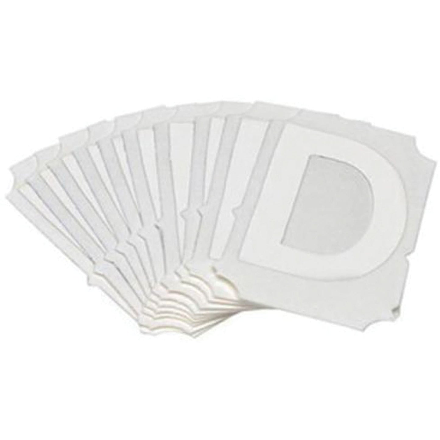 Quick-Align® Individual Gothic Number and Letter Labels, D, 3" H, White