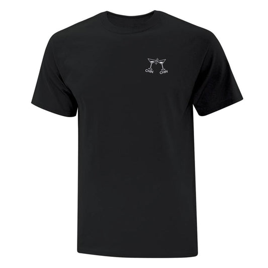 T-shirt brodé « Chin Chin »