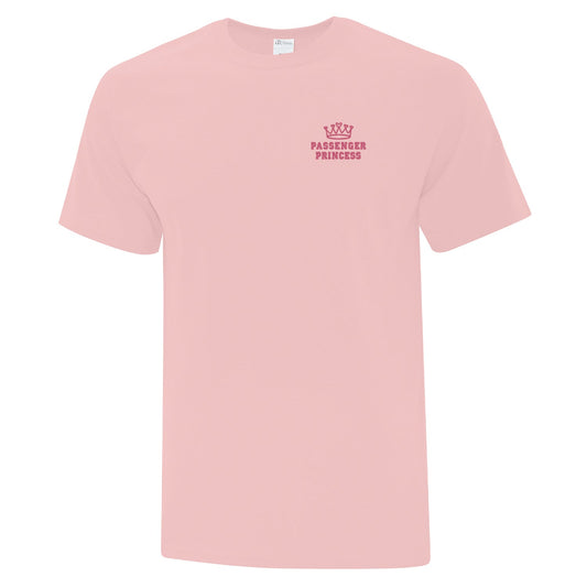 T-shirt « princesse passagère » brodé