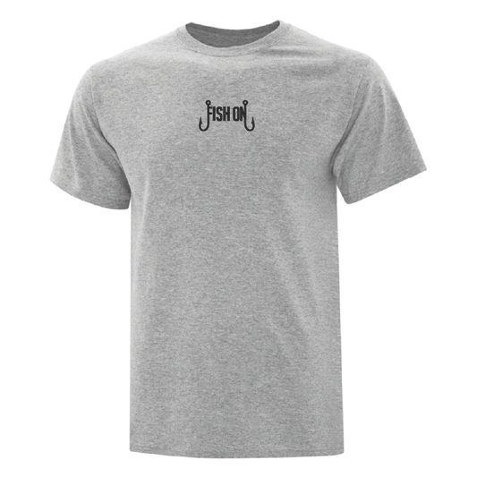 T-shirt brodé "Fish On"