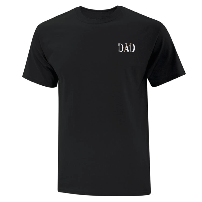 T-shirt Papa Constructeur brodé