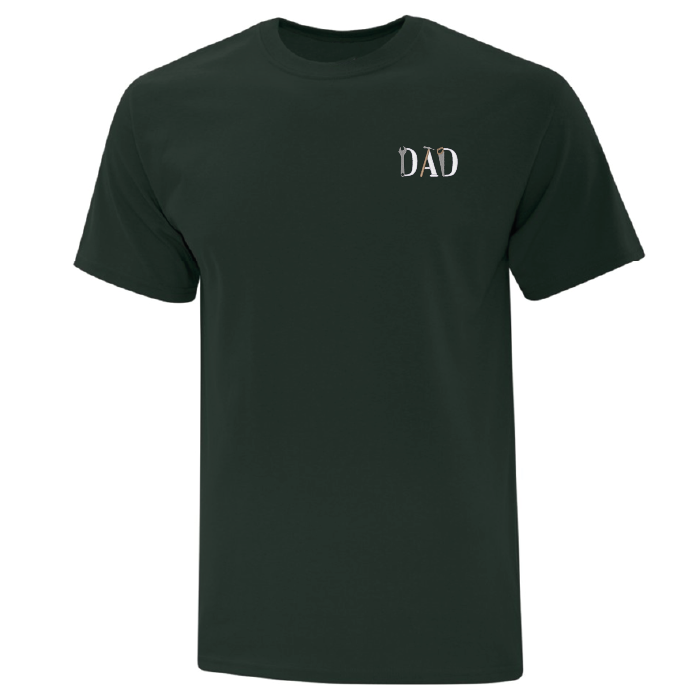 T-shirt Papa Constructeur brodé