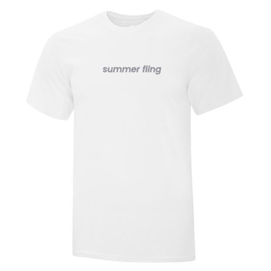 T-shirt brodé "Summer Fling"