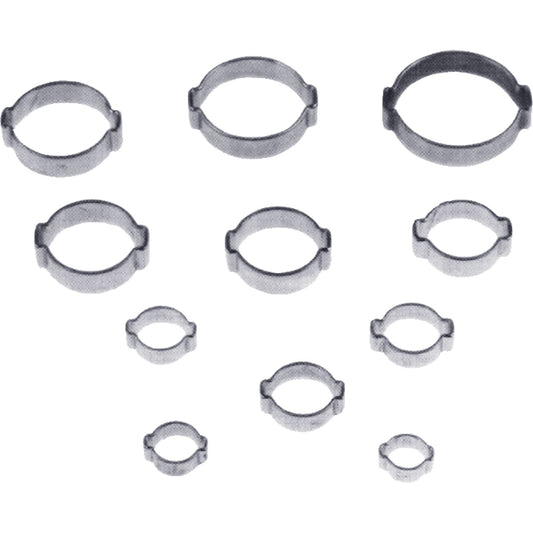 2-Ear Clamps, Max Dia. 1.063"