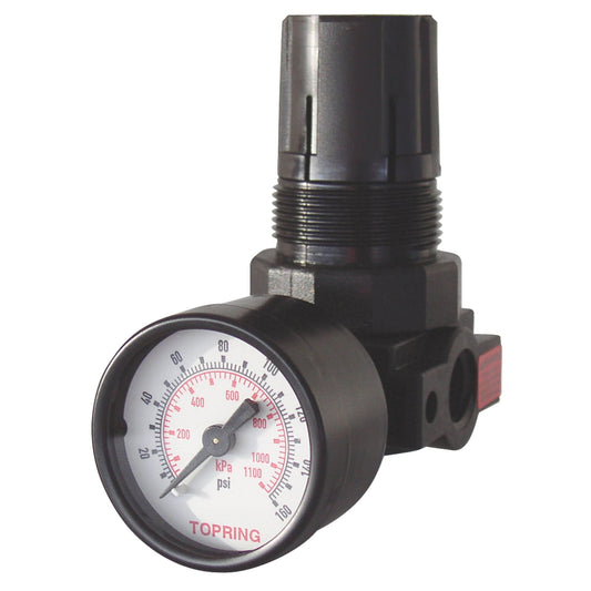 Mini Regulators, 1/4" NPT, 165 PSI Max. PSI, Modular