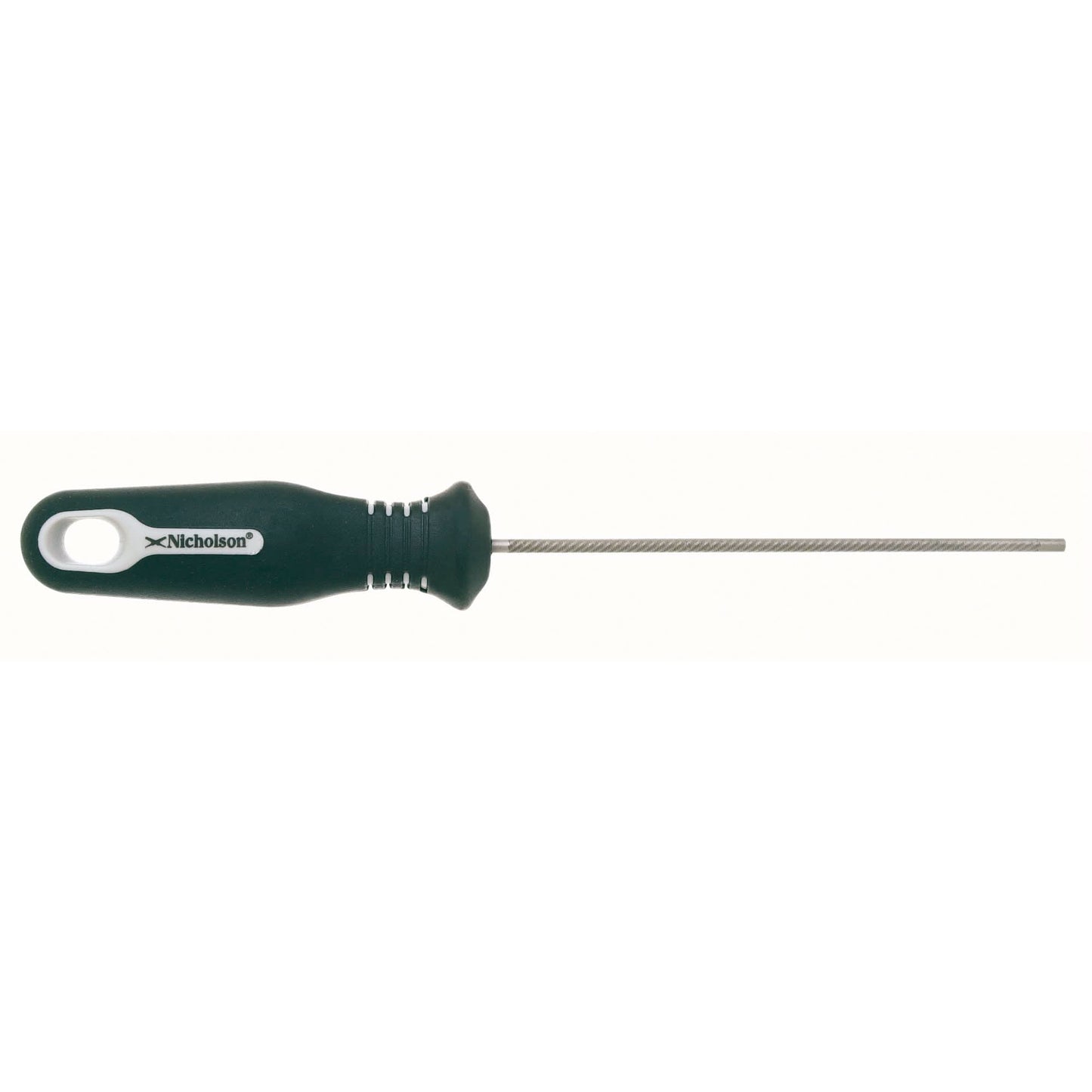 File with Ergonomic Handles, Half Round, 10" L