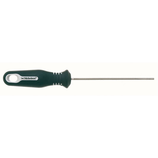Lime à poignée ergonomique, demi-ronde, 25,4 cm L
