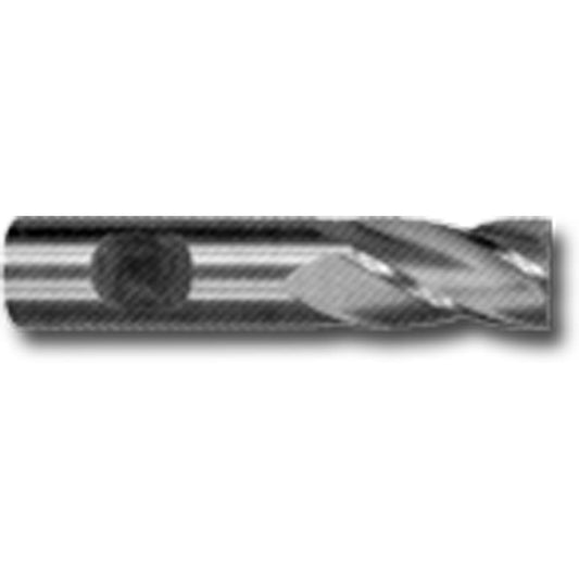 Weldon Shank End Mill, 5/32" Dia., 4 Flutes, High Speed Steel