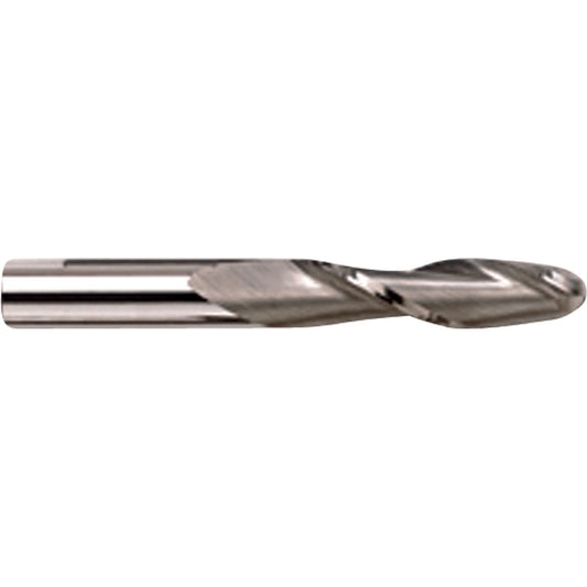 Ball End Extra Long Series End Mill, 3/4" Dia., 4 Flutes, Carbide