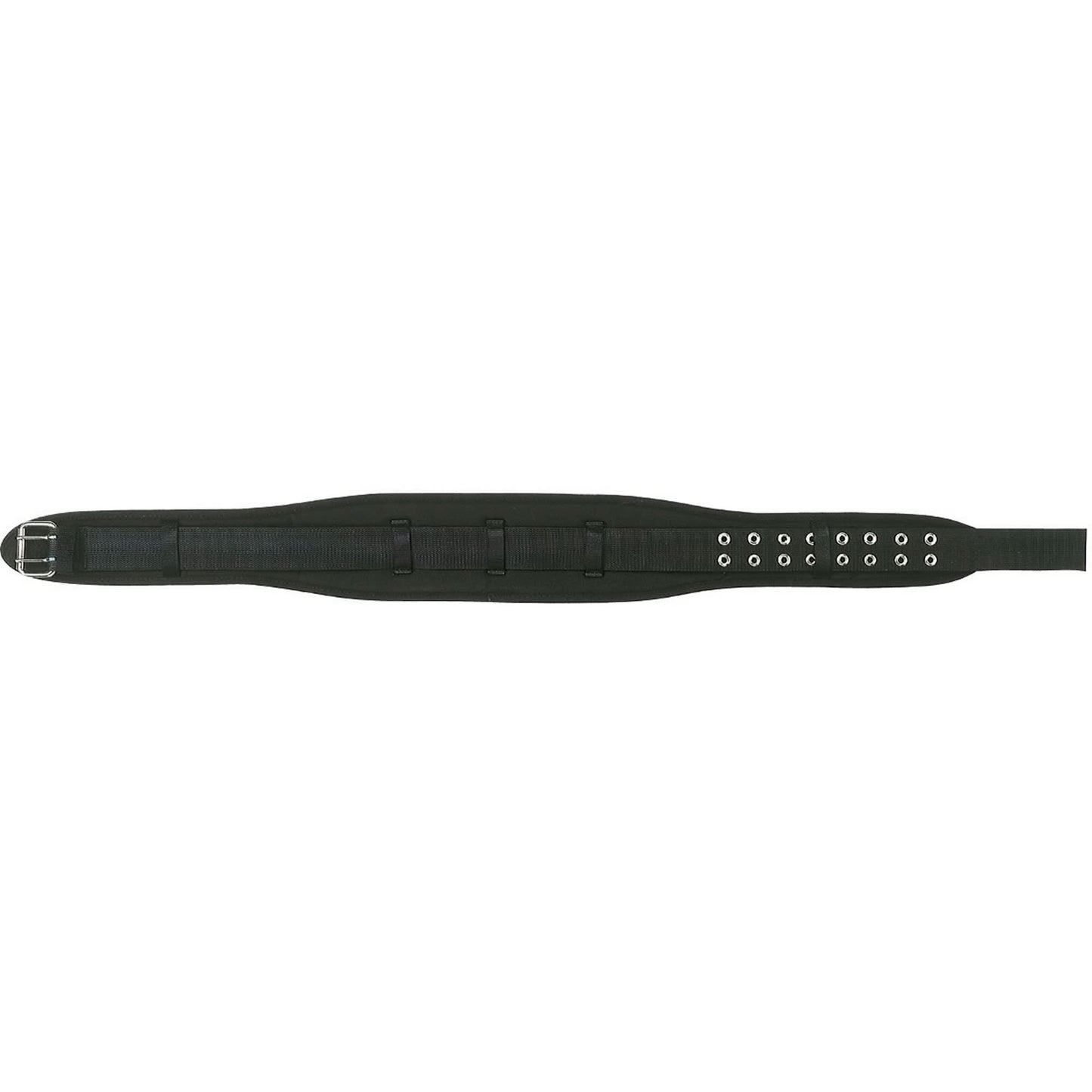 5" Wide Padded Comfort Belt, Canvas, Black