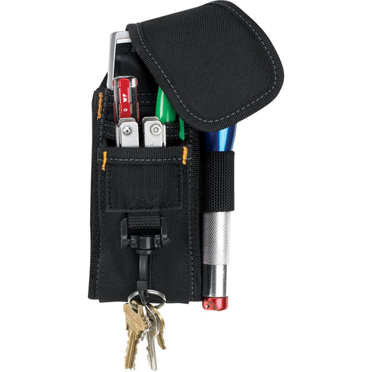 Cell Phone and Tool Holder, Cell Phone Holder, Polyester, 5 Pockets