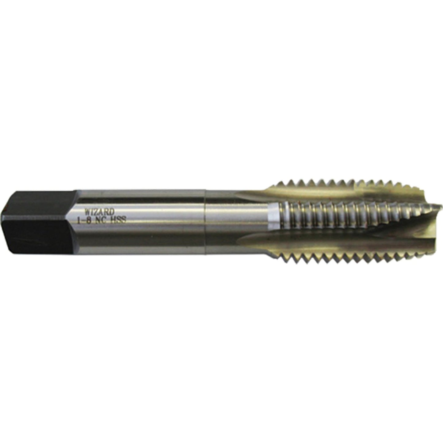 Bright Wizard Spiral Point Machine Tap, 7/16"-14 Thread, 3-5/32" L