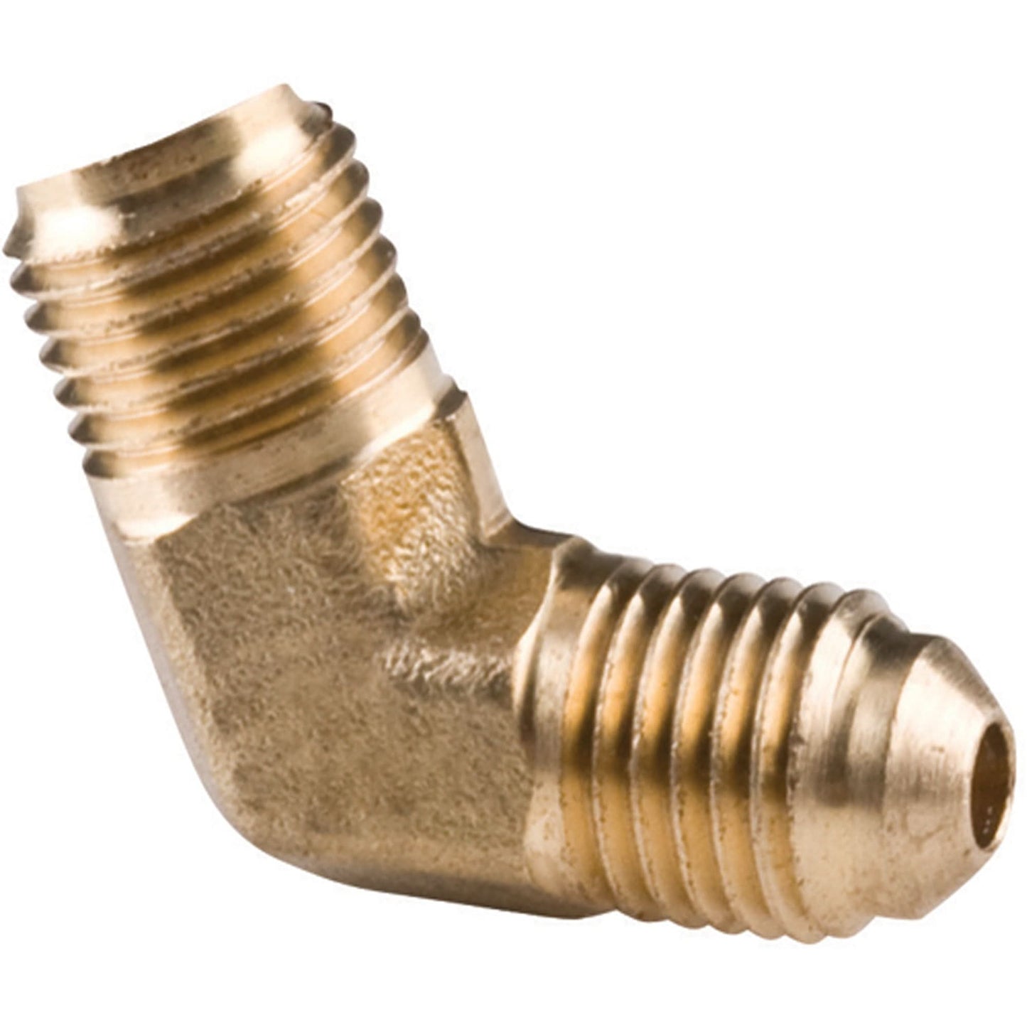 Flare Elbows 45° Forged - Tube to Male Pipe, 3/8" x 1/2"