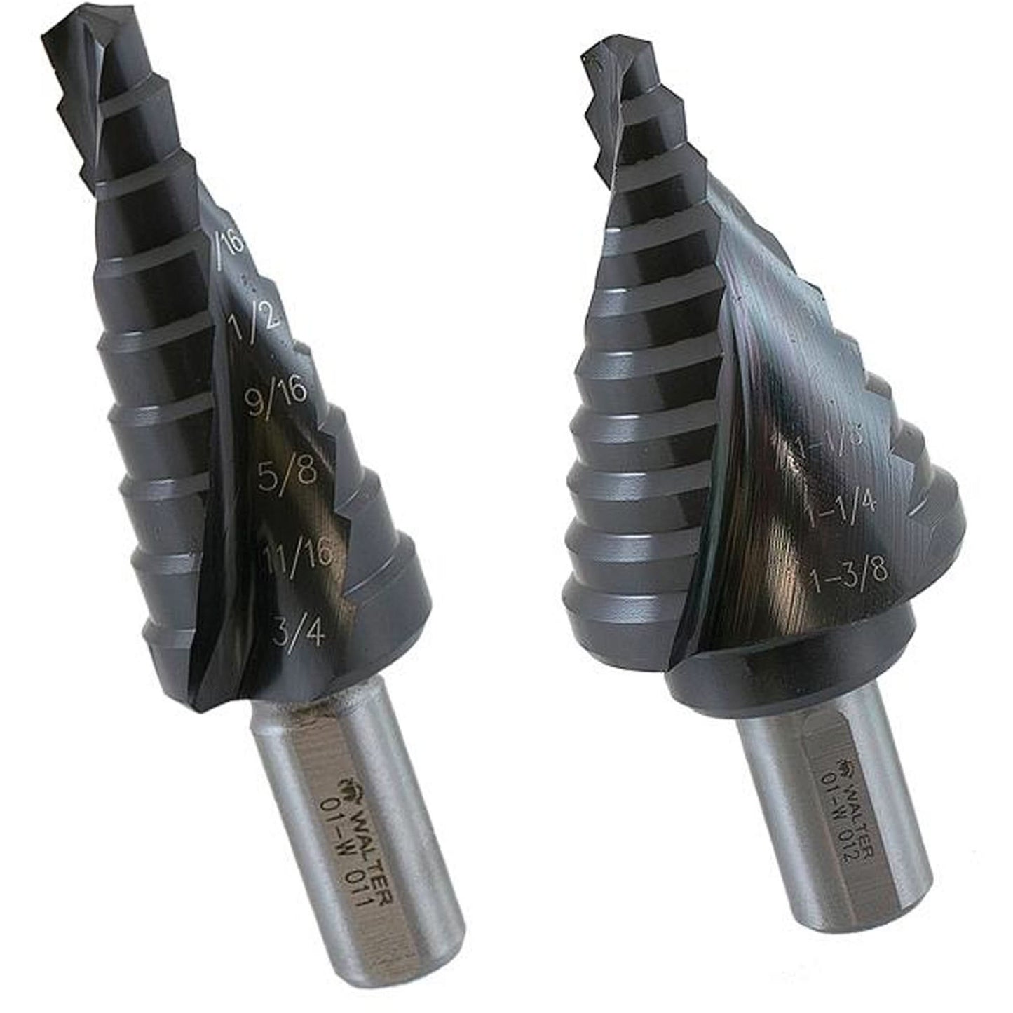Multi-Step Drill Bit Set, 3 Pieces, High Speed Steel