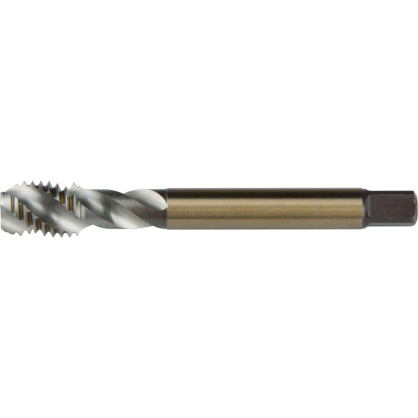 45° Spiral Flute Tap, High Speed Cobalt, M12x1.75 Thread, 89 mm L