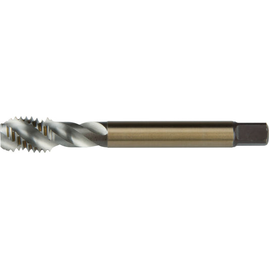 45° Spiral Flute Tap, High Speed Cobalt, M10x1.5 Thread, 80 mm L