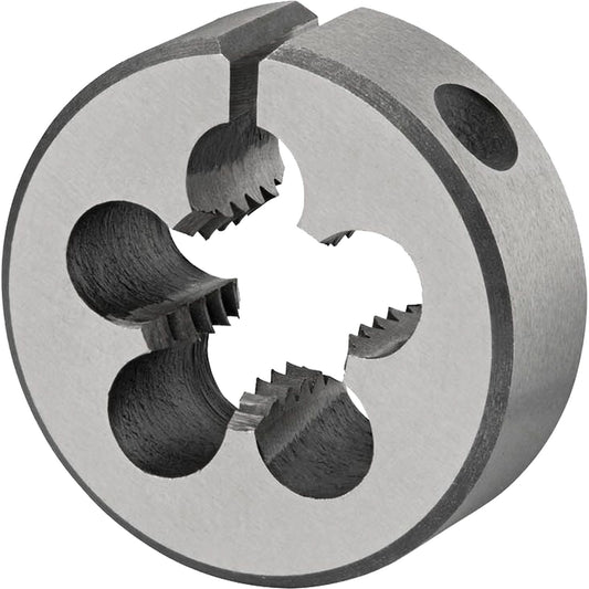 Round Die, M18 x 2.5 Thread, High Speed Steel