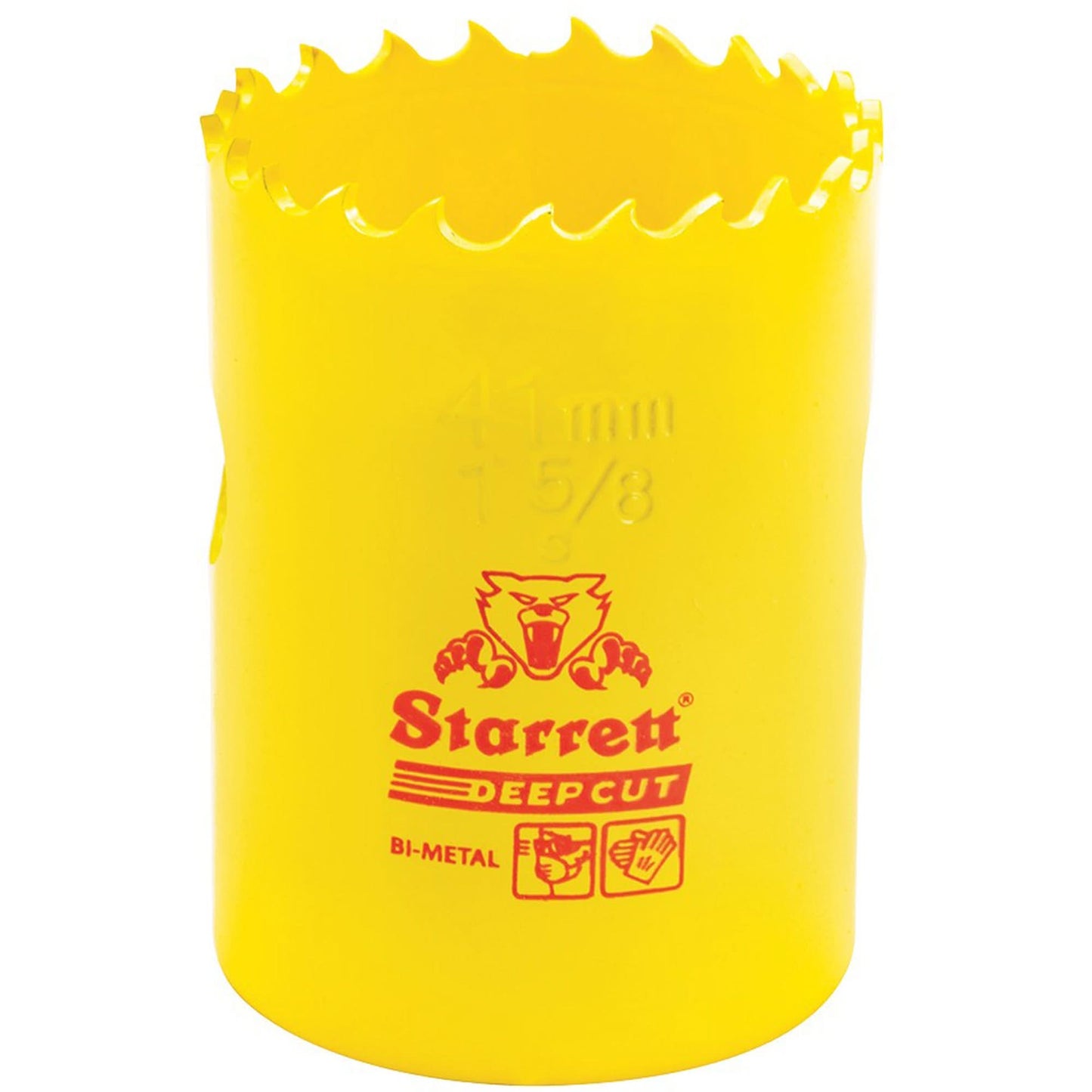 Bi-Metal Holesaw - 1-5/8", 1-5/8", 2" Depth of Cut, Bi-Metal