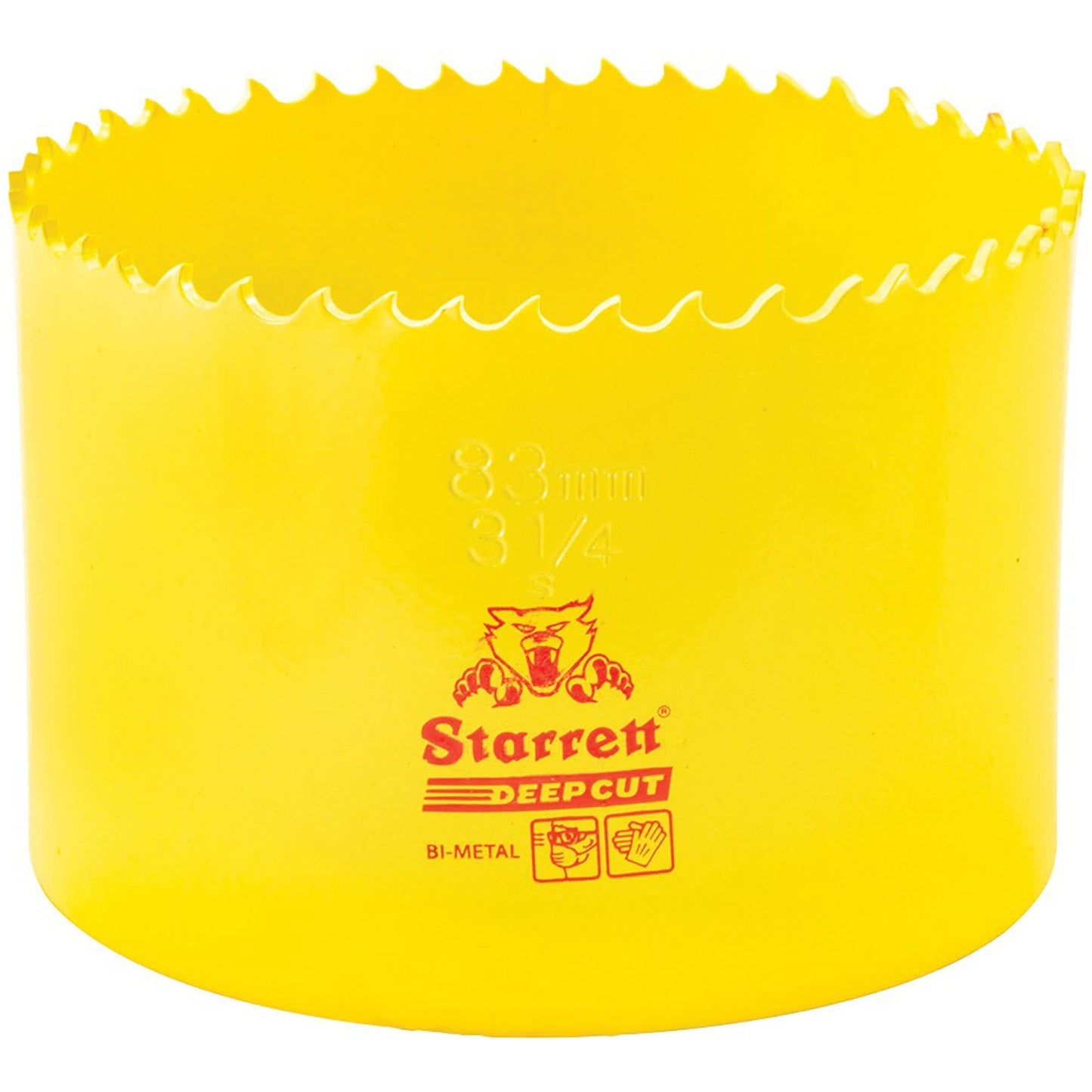 Scie cloche bimétallique - 3-1/4", 3-1/4", profondeur de coupe 2", bimétallique