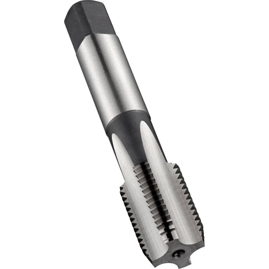 Medium Hook Pipe Tap, 1/4"-19, 4 Flutes, 2-5/8" L, High Speed Steel