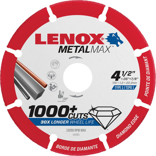 Lames de scie circulaire Metalmax™ de 4 1/2 po, pour métaux/métaux non ferreux