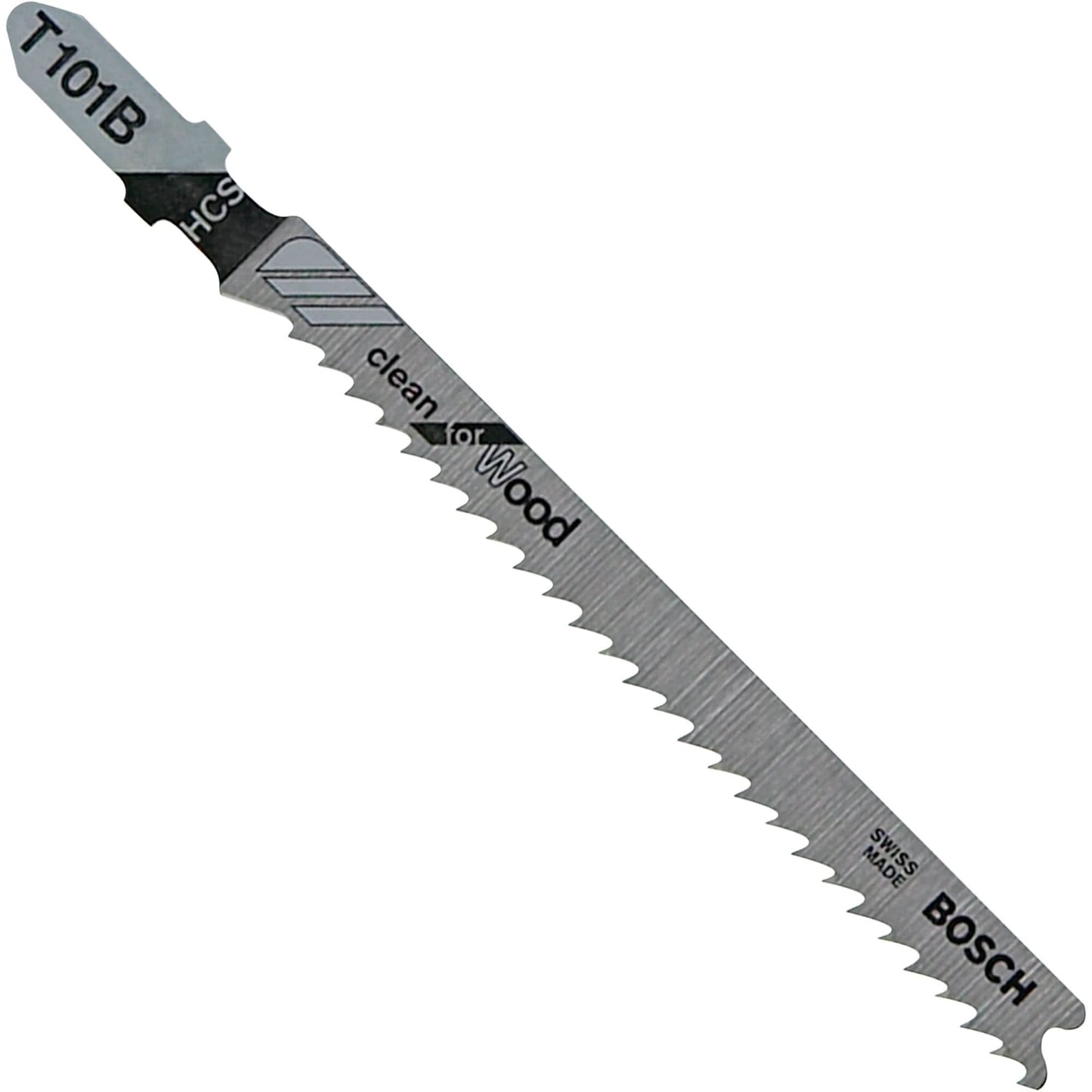 Lame de scie sauteuse pour bois, acier à haute teneur en carbone, emmanchement en T, 10,16 cm L, 10 D.P.P.