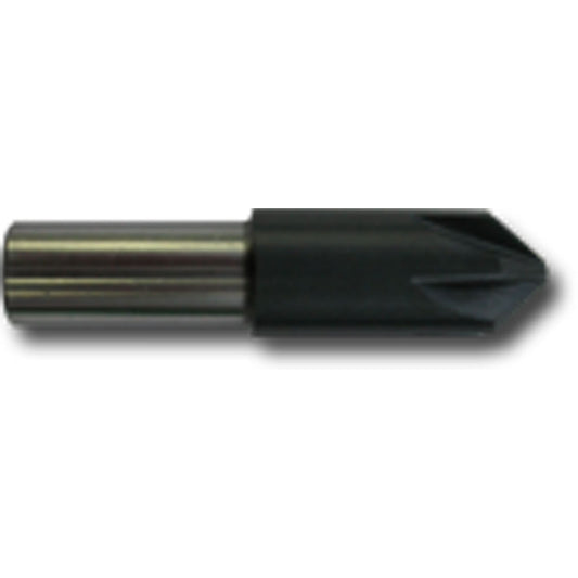 Countersink, 1/2", High Speed Steel, 82° Angle, 6 Flutes