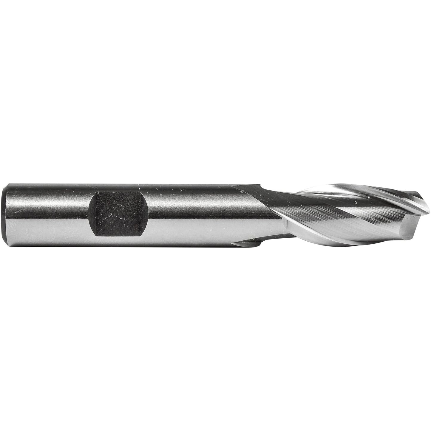C601 End Mill, 9/16" Dia., 2 Flutes, High Speed Steel