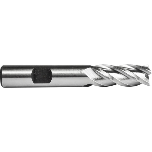 C618 End Mill, 1" Dia., 4 Flutes, High Speed Cobalt
