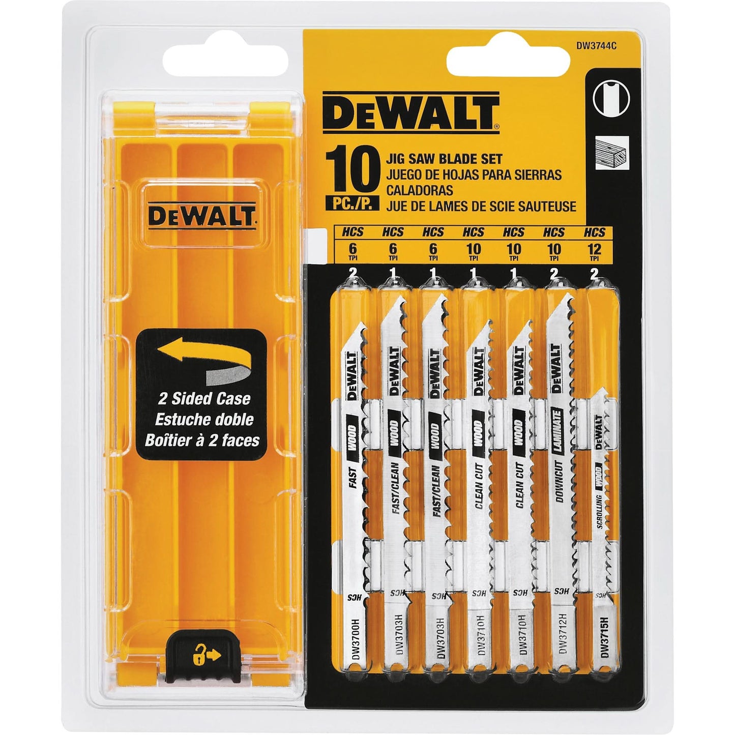 U-Shank Jigsaw Blade Set with Case