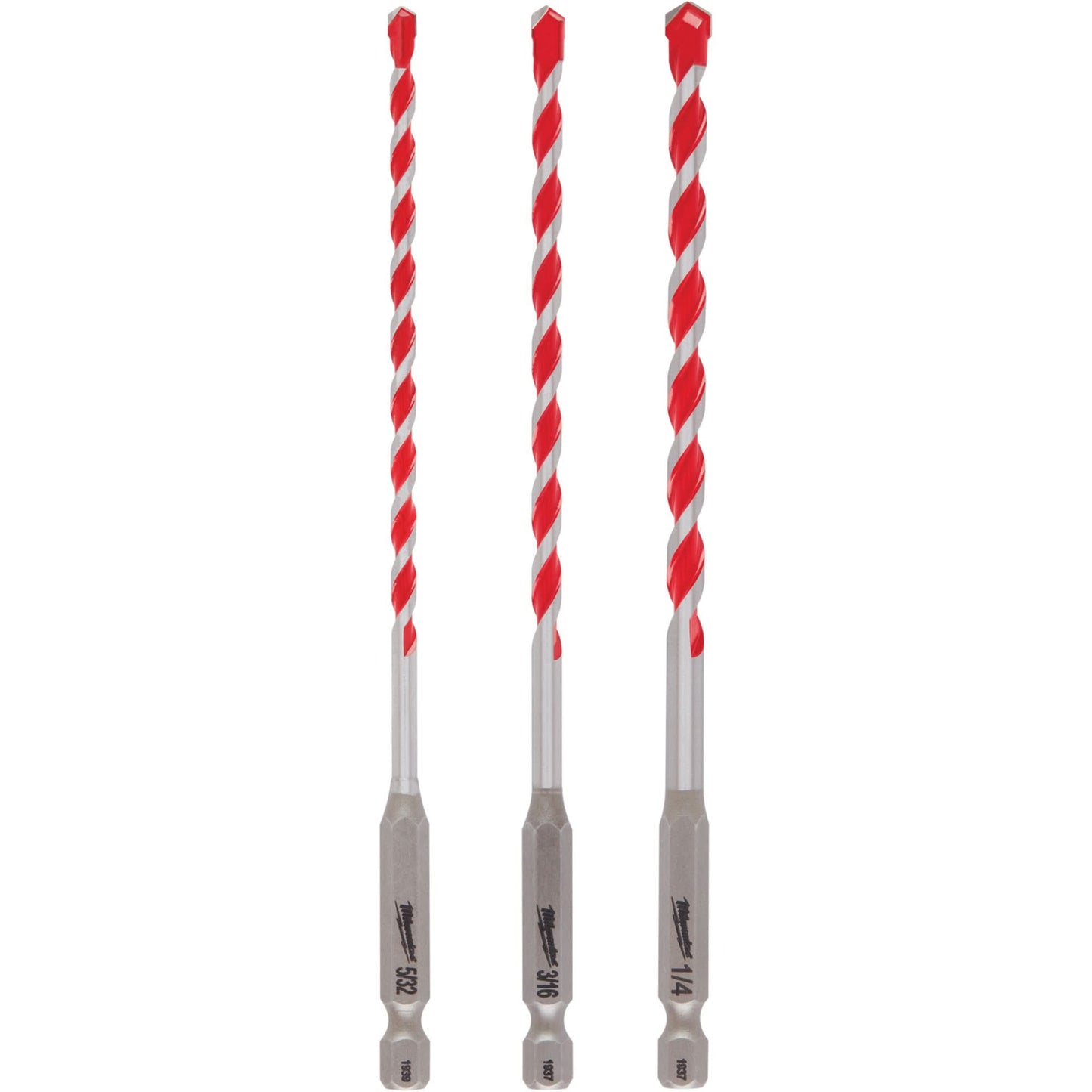 Shockwave™ Hammer Drill Bit Set, 3 Pieces, Carbide