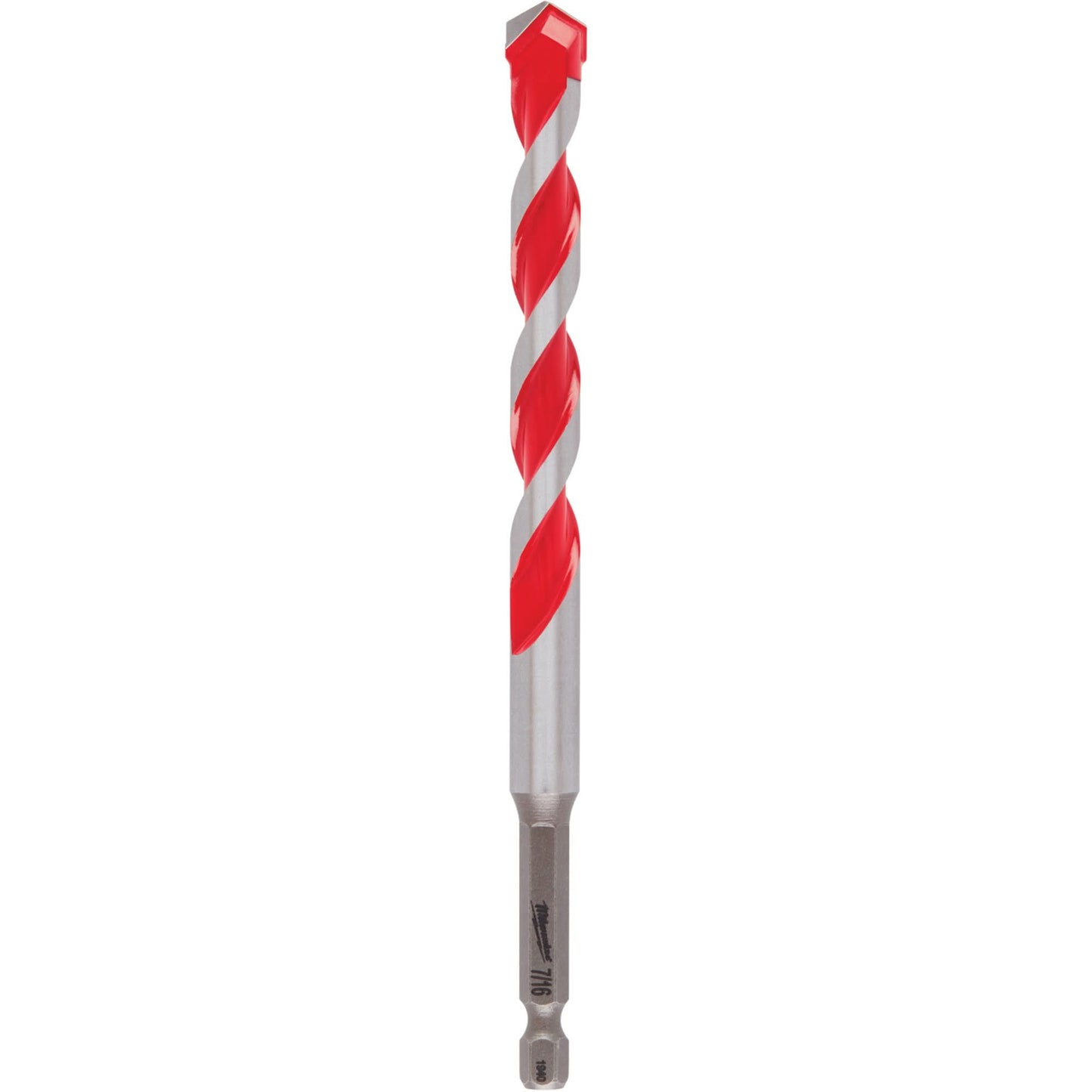 Shockwave™ Reduced Shank Hammer Drill Bit, 7/16", Carbide, 4" Flute