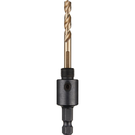 Hole Dozer™ Hole Saw Small Arbor with Cobalt Pilot Bit, 0" - 1-3/16", 1/4" Shank