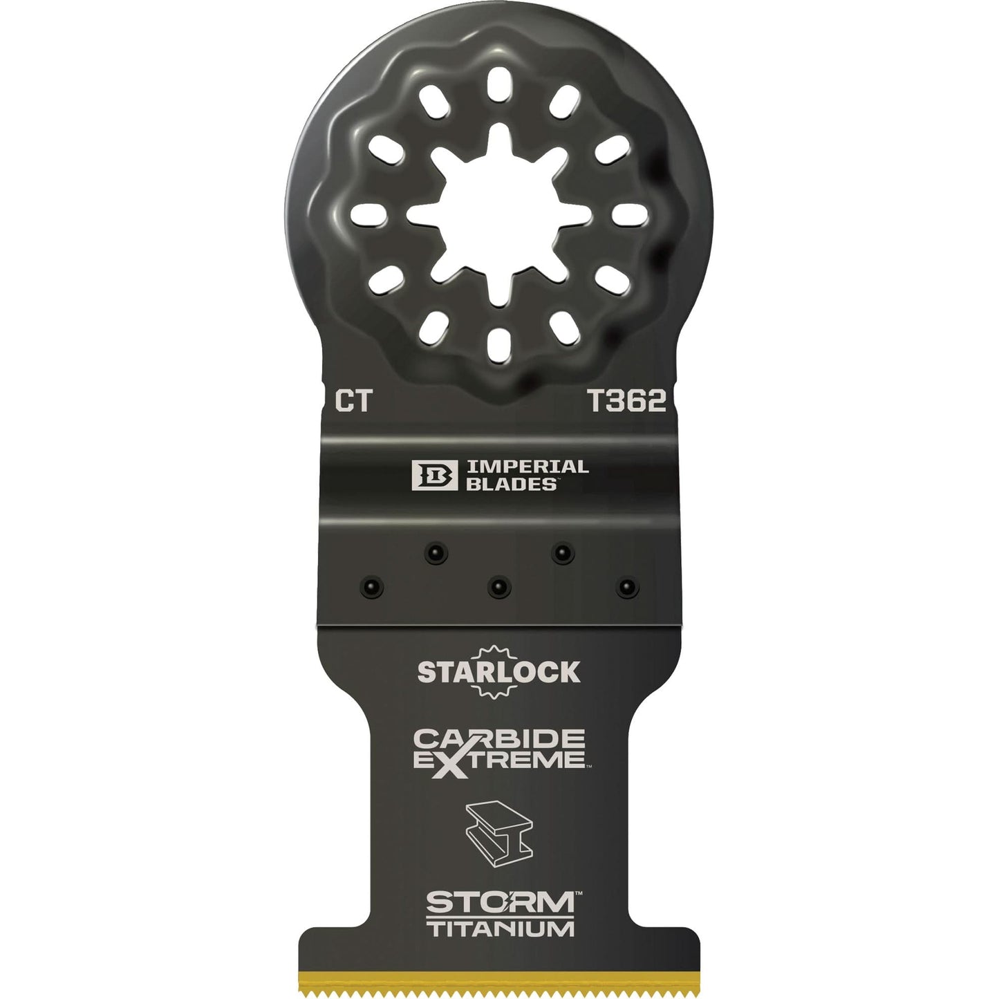 Lame métallique au carbure de titane Starlock™ Carbide Extreme Storm™
