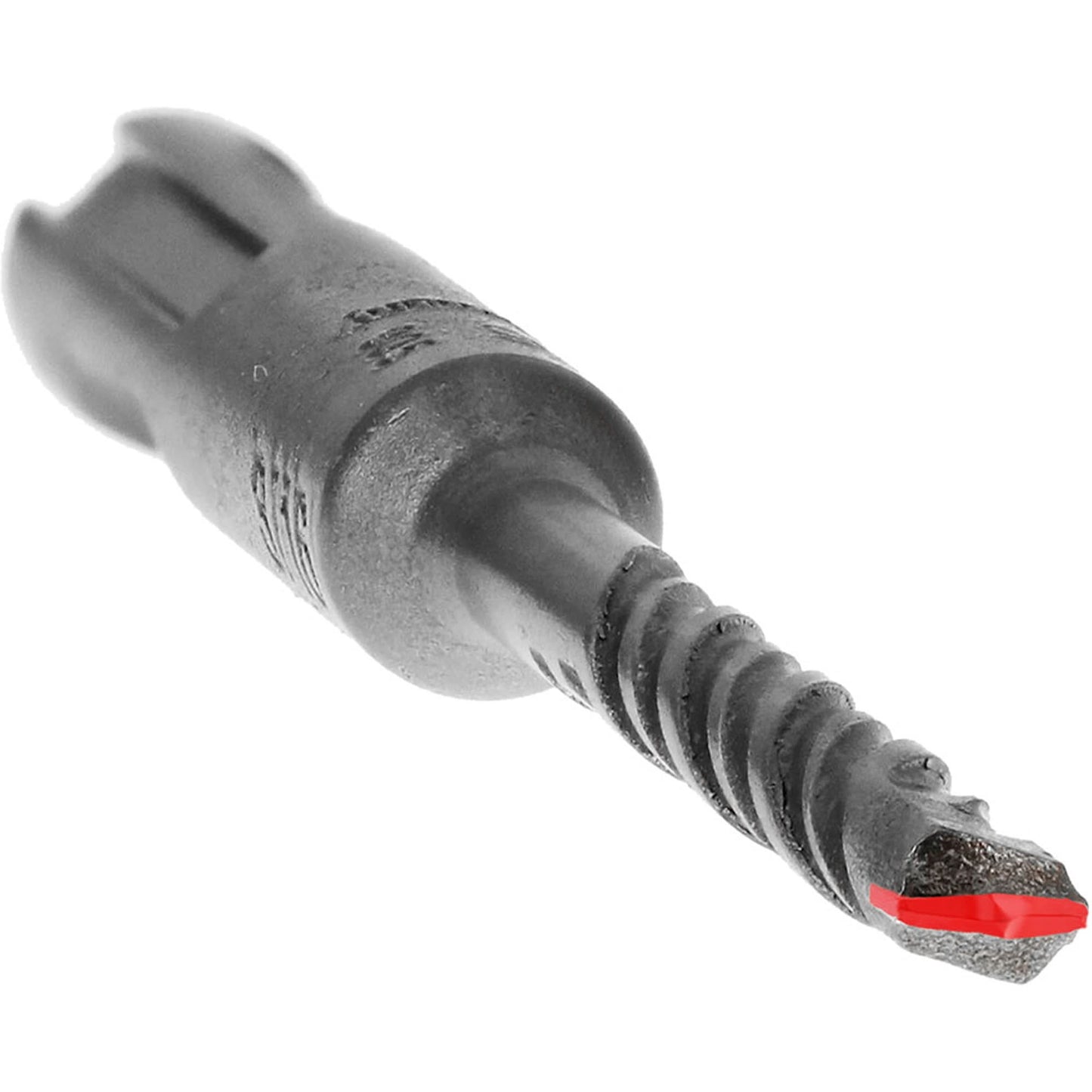 2-Cutter Carbide-Tipped Hammer Drill Bits, 3/16", SDS-Plus Shank, Carbide