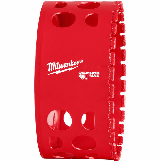Diamond Max™ Hole Saw Bit, 3-5/8", 1-1/2" Depth of Cut, Diamond