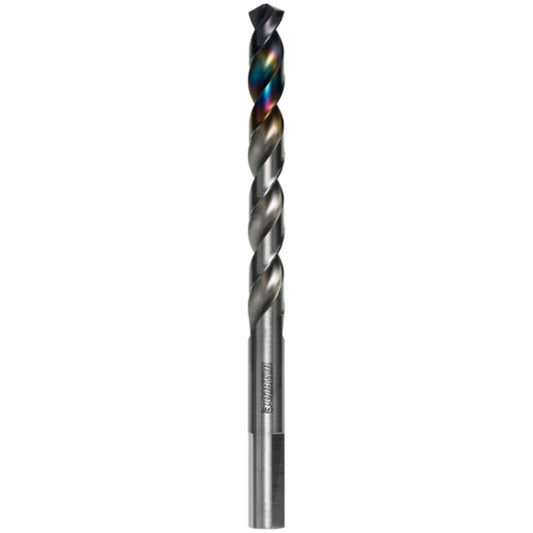 Metal Demon™ Drill Bit for Mild, Hardened and Stainless Steels, 3/8", 3-2/5" Flute, 130° Point