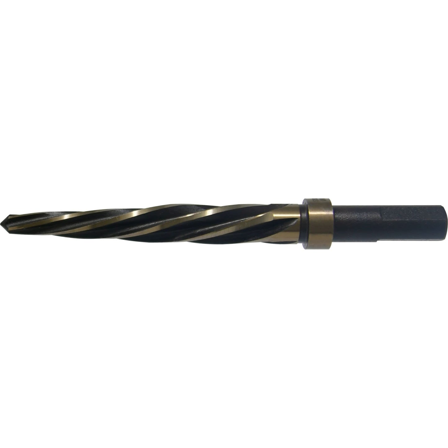 2619 Car Reamer, 1/2", Spiral Flute, High Speed Steel, Straight/3-Flat Shank