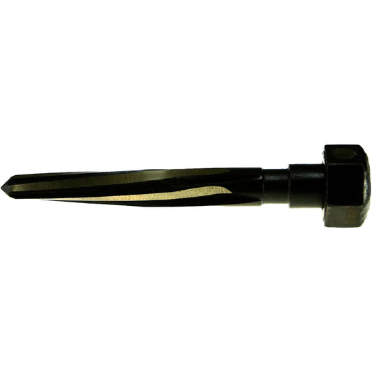 2618 G&B Construction Car Reamer with Hex Shank, 3/4", Spiral Flute, High Speed Steel, Straight Shank