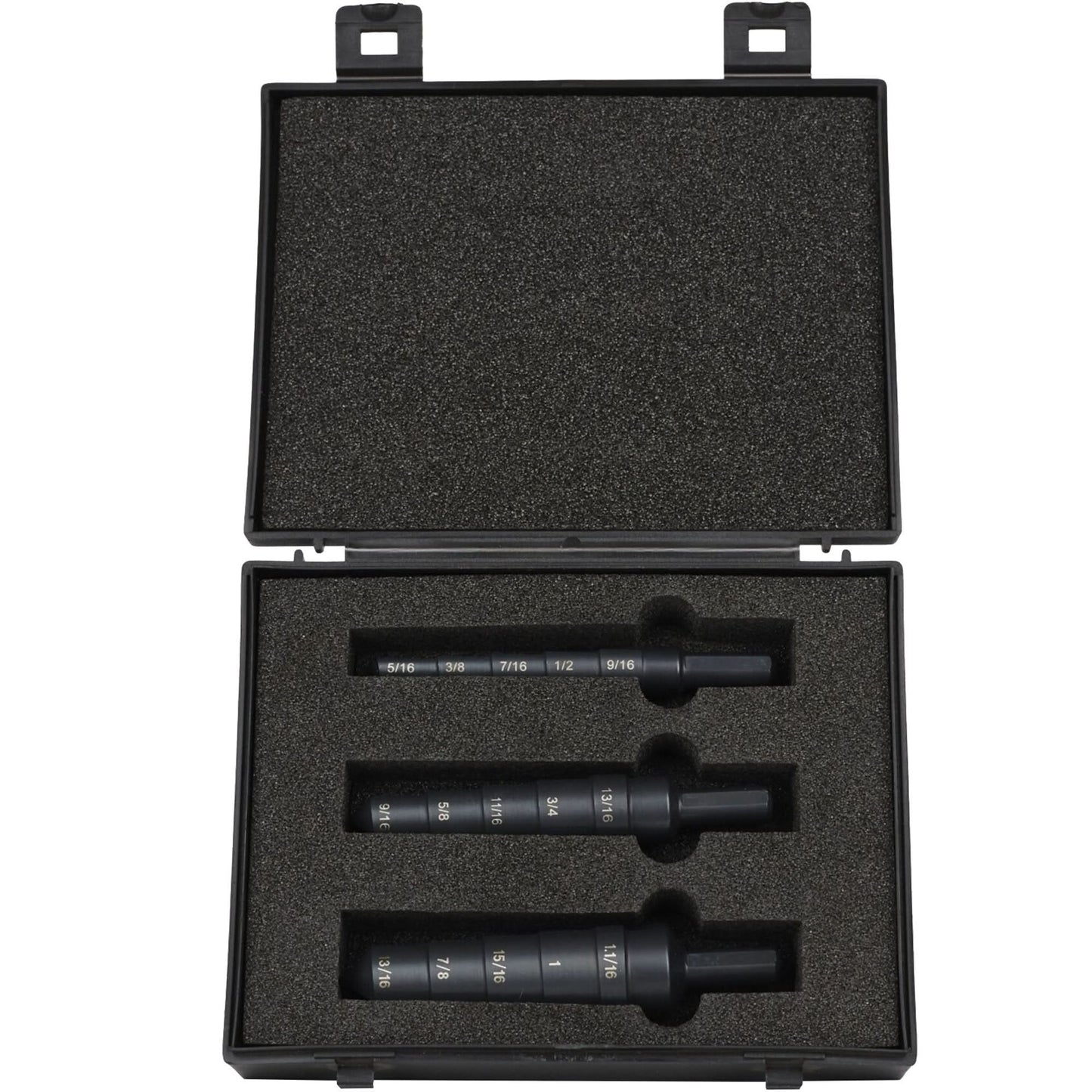 2874 Stepped Drill / Reamer Set, 3 Pieces, High Speed Steel