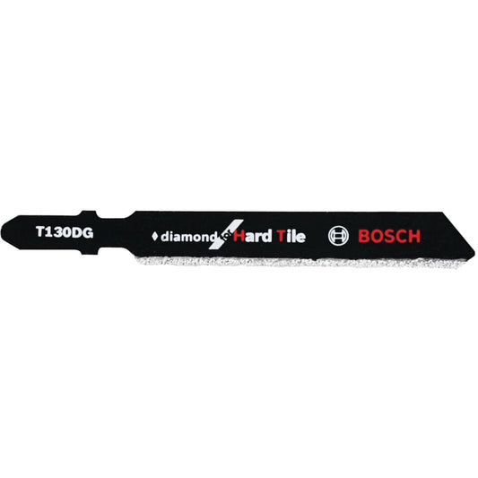 Jigsaw Blade for Hard Tile, Diamond, T-Shank, 3-1/4" L, 30 TPI
