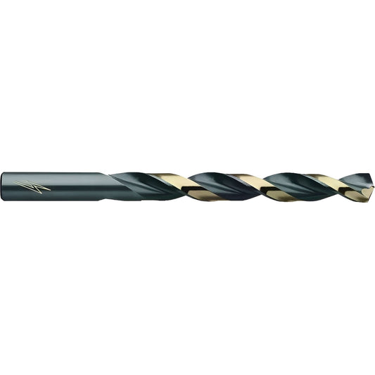 Thunderbit® T2HD Black & Bronze Jobber Drill Bit, High Speed Steel, #3, 3-3/4" L, 2-1/2" Flute, 135° Point Angle