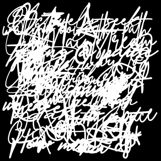 The Crafters Workshop 6x6 Messy Script