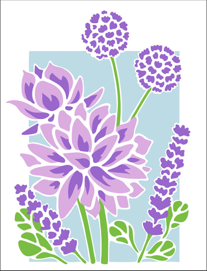 The Crafters Workshop Layered Lotus Bouquet