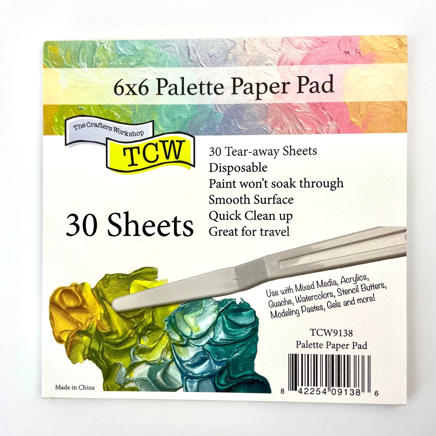 The Crafters Workshop (TCW) Palette Paper Pad 30 Sheets
