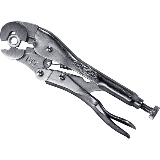 Pince-étau Vise-Grip® avec coupe-fil, longueur 7 po, bec courbé