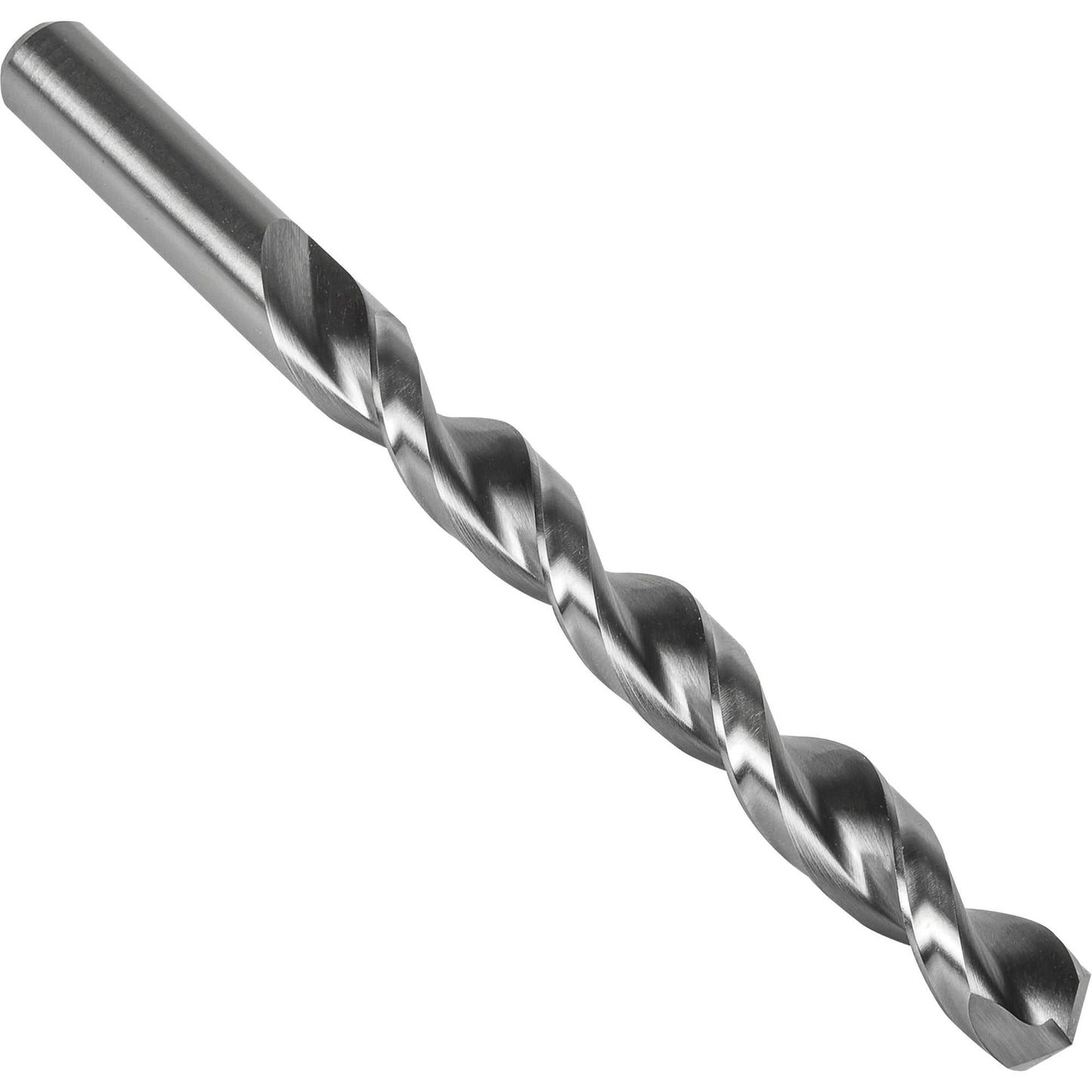 Parabolic Flute Jobber Drill Bit, High Speed Steel, 1.5 mm, 40 mm L, 18 mm Flute, 135° Point Angle