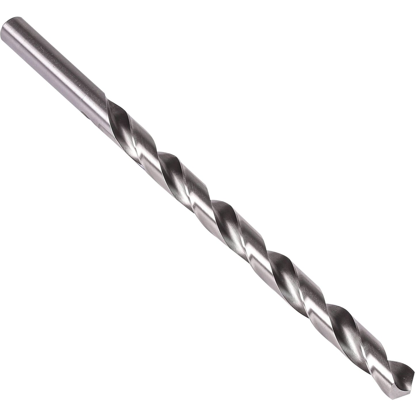 Extra Length Drill Bit, 3/8", High Speed Steel, 6" Flute, 118° Point