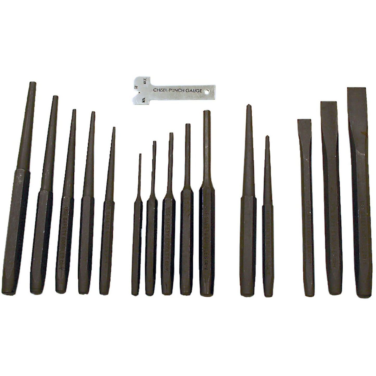 Punch & Chisel Set, 16 Pieces