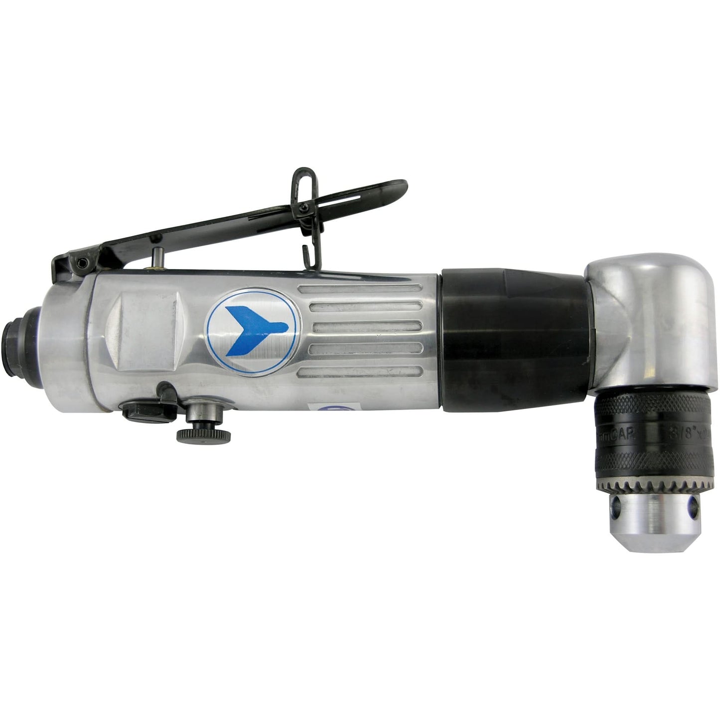 Heavy-Duty Reversible Angle Head Drill, 3/8" Chuck, 1700 No Load RPM